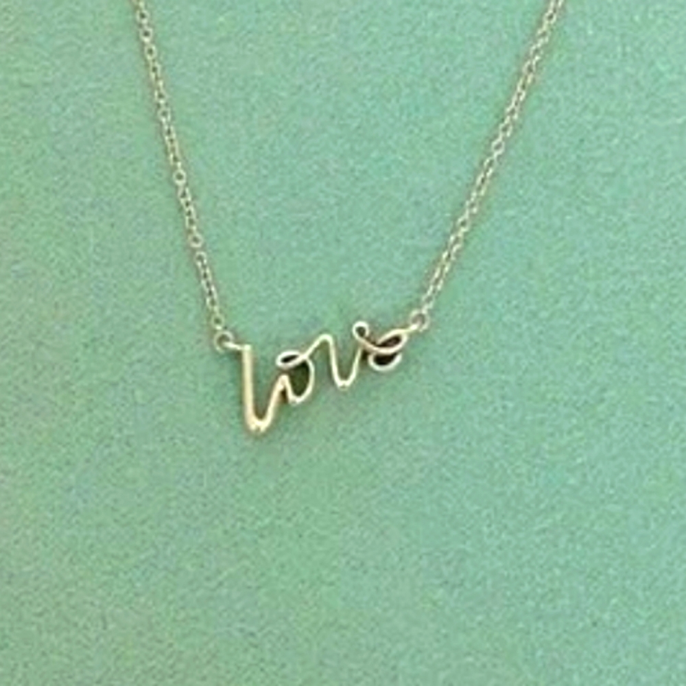 COPY - Used Tiffany & co Love Pendant Necklace
